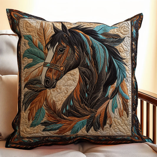 Native Horse Whisper WX2512139CL Quilt Pillow Case