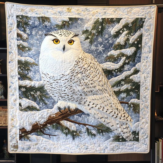 Winter Owl WU1610013CL Quilt