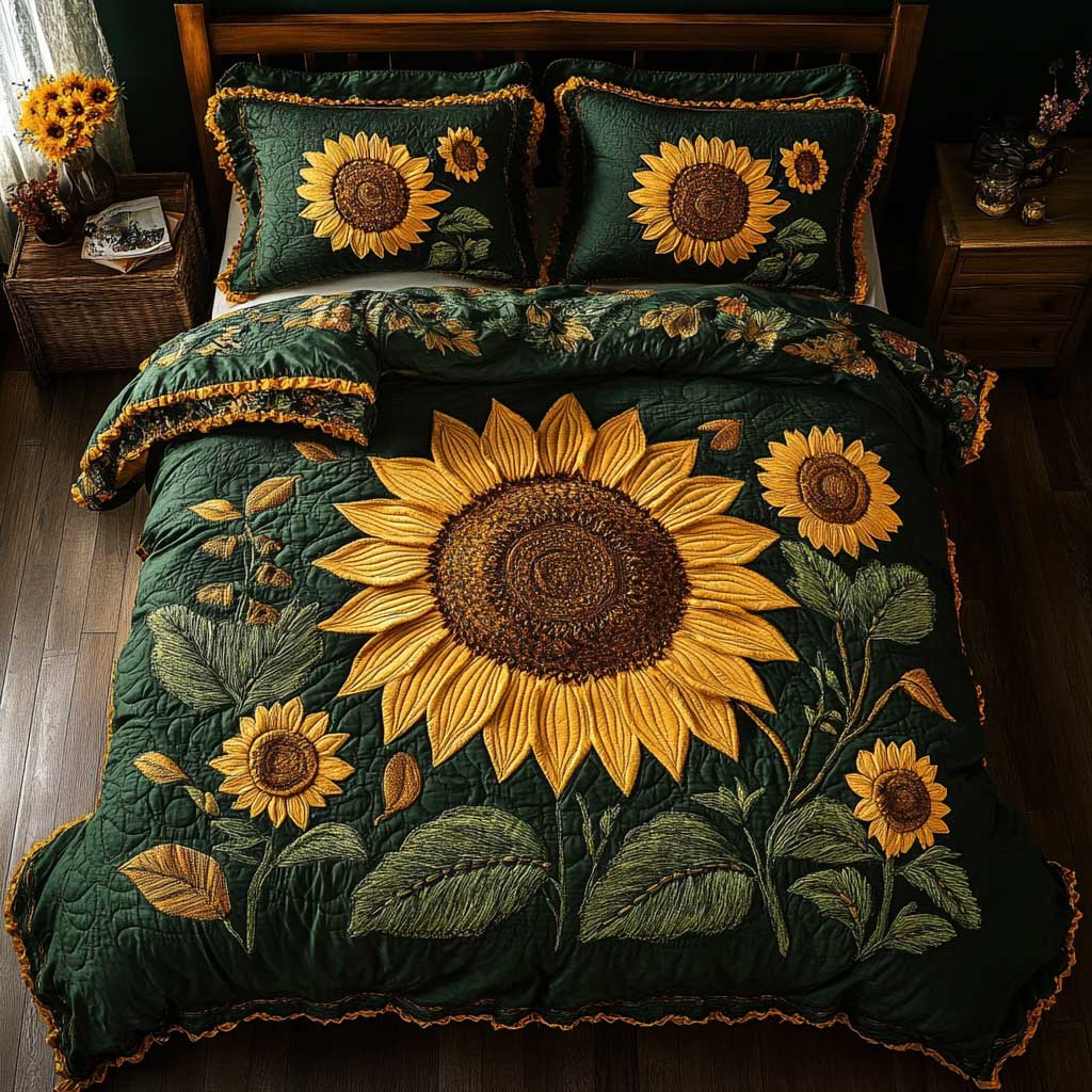 Sunflower Serenity WN2001001CL Duvet Cover Set