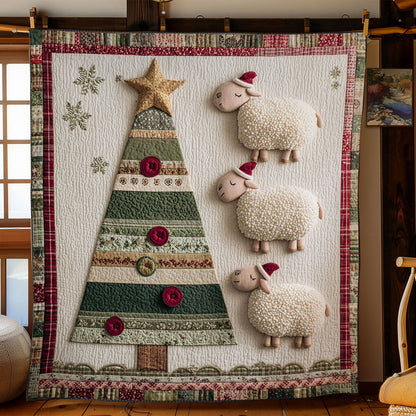 Sheep Winter Wonderland WN1811113CL Quilt