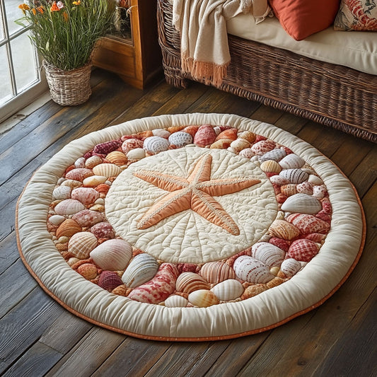 Beach Harmony CP0909059CL Quilted Round Mat