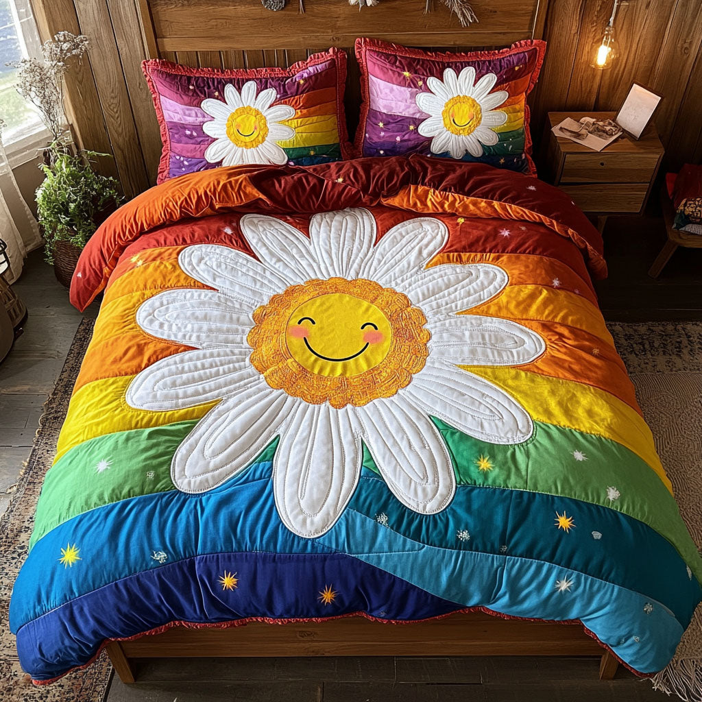 Cute Hippie Daisy WP2003001CL Duvet Cover Set