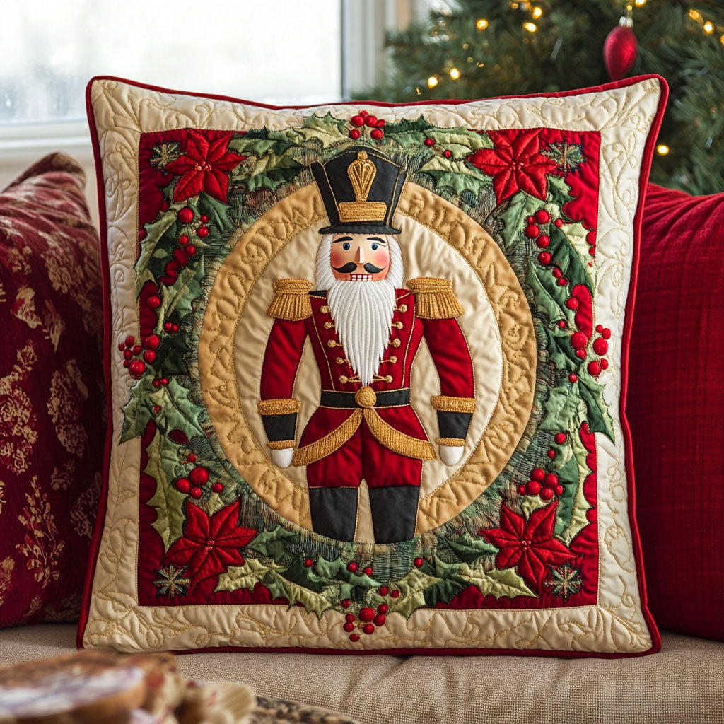 Nutcracker Holiday CW0110073CL Quilt Pillow Case