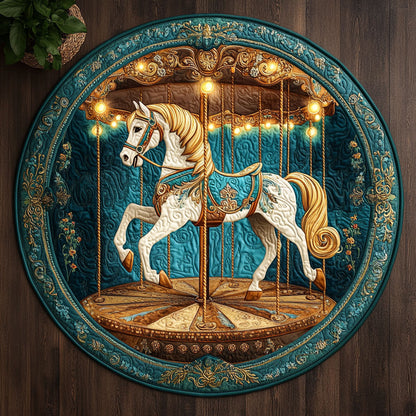 Dust Dreams CM1705002CL Quilted Round Mat