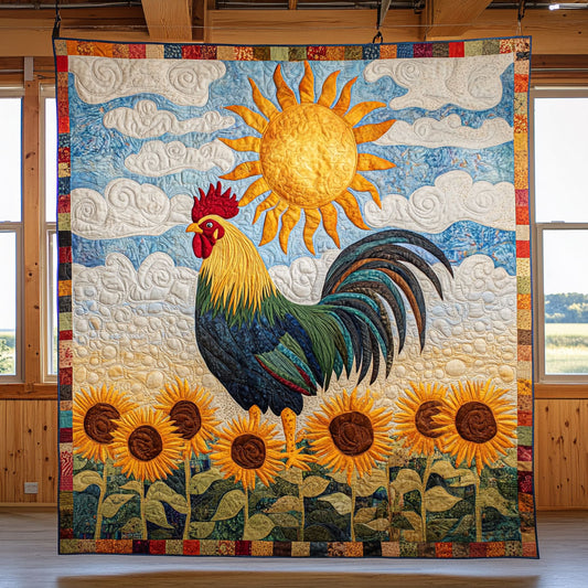 Rooster Sun Glory CW0810015CL Quilt