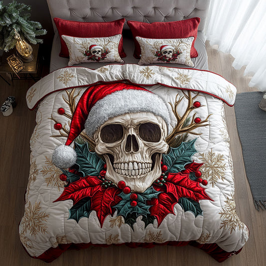 Santa Skull Charm WN0310058CL Duvet Cover Set