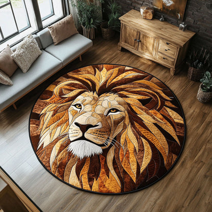 Golden Lion CW1001072CL Quilted Round Mat
