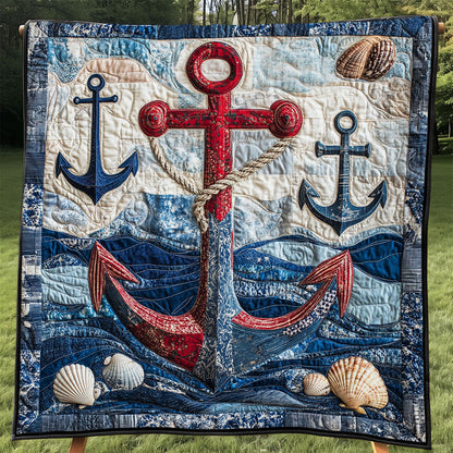 Nautical Anchor WJ1104005CL Quilt
