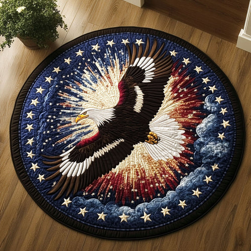 Freedom Wings CW1606026CL Quilted Round Mat