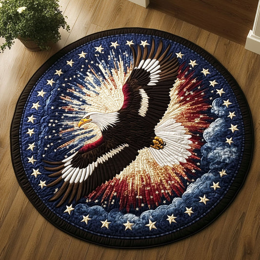 Freedom Wings CW1606026CL Quilted Round Mat
