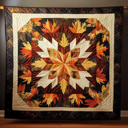 Starburst Leaf Patchwork WY1508054CL Quilt