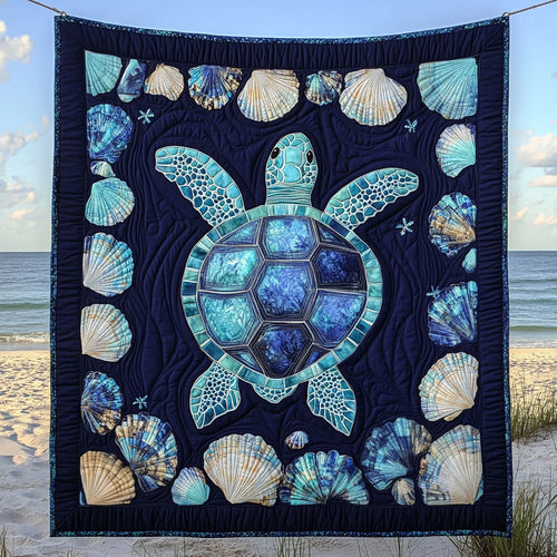 Turtle And Seashells DH0110015CL Quilt