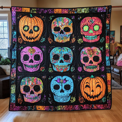 Midnight Pumpkin Souls WN1108046CL Quilt