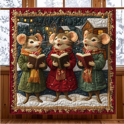 Caroling Mouse KL1311004CL Quilt
