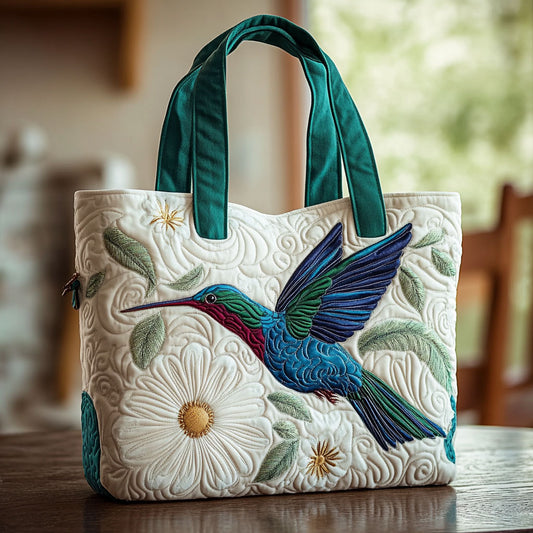 Floral Grace CP2409023CL Quilted Tote Bag