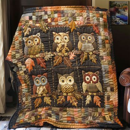 Vintage Owl WJ0512038CL Quilt