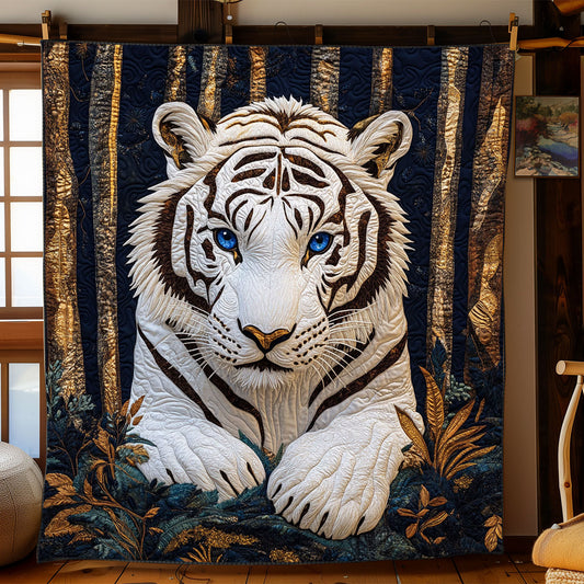 Majestic White Tiger WJ2403013CL Quilt