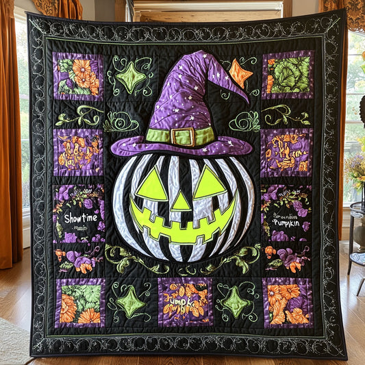 Pumpkin Of Spells WN1808039CL Quilt