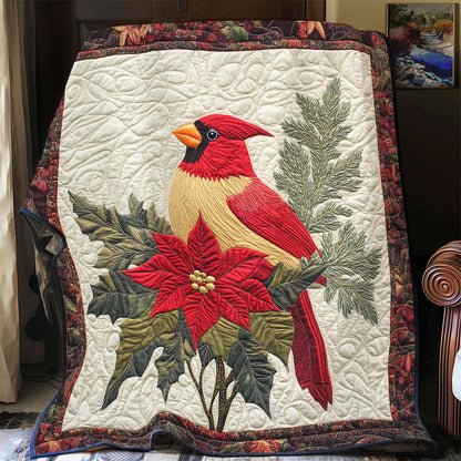 Cardinal Poinsettia WX0303063CL Quilt