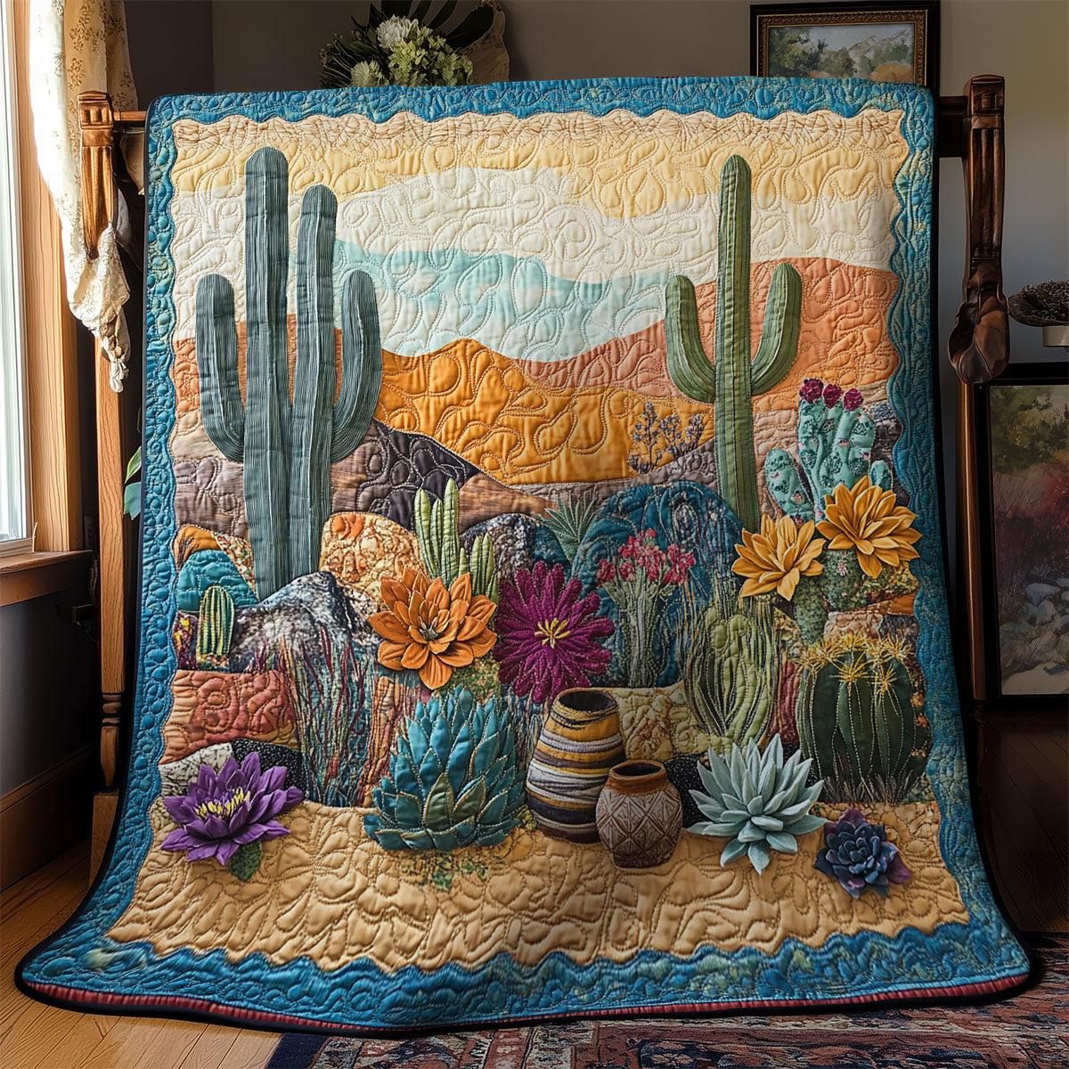 Desert Bloom WY0703003CL Quilt