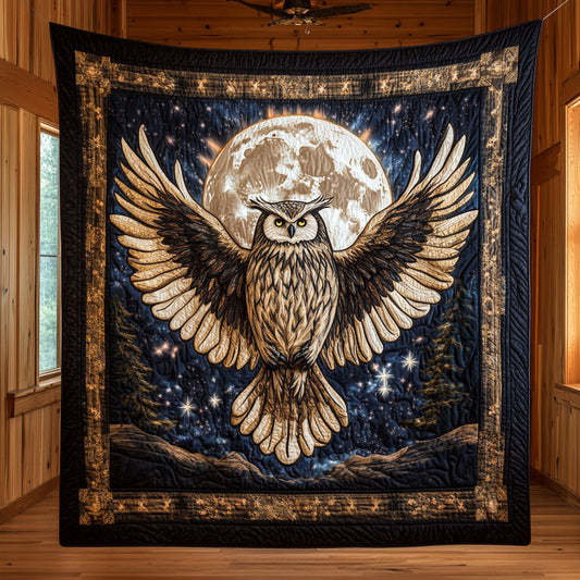 Moonlit Owl CW1007032CL Quilt