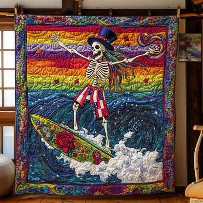 Skeleton Freedom Ride WN1205089CL Quilt