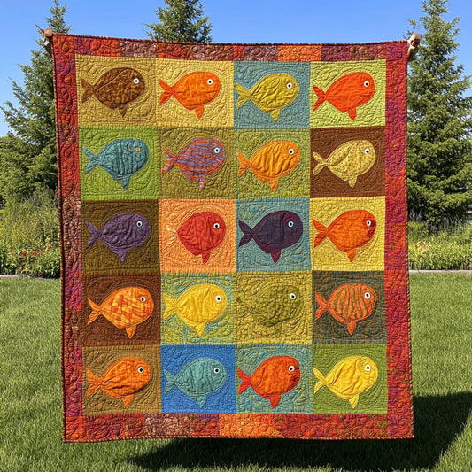 Bold Fishie CM3005006CL Quilt