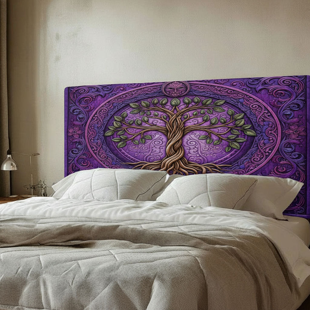 Eternal Tree WJ1112008CL Quilted Headboard Slipcover