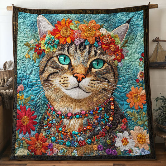 Meadow Cat WN1005096CL Quilt