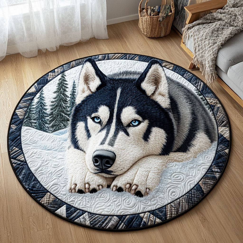 Snow Sentinel CP2810007CL Quilted Round Mat