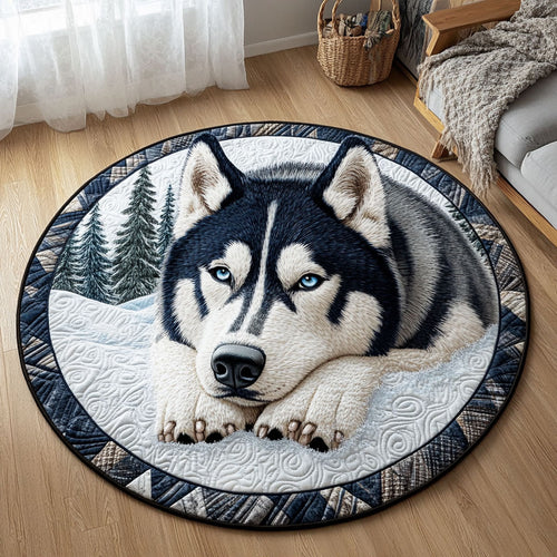 Snow Sentinel CP2810007CL Quilted Round Mat