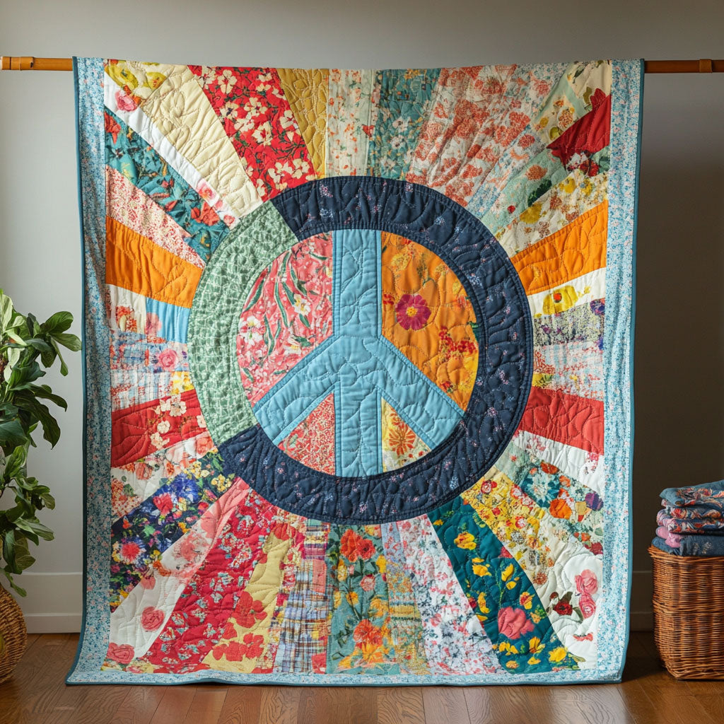 Peaceful Bloom CW0601044CL Quilt