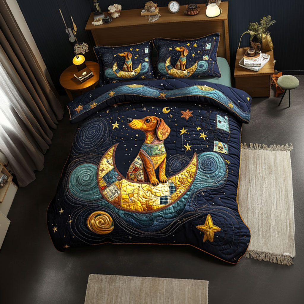 Dachshund Constellation WN0807019CL Duvet Cover Set