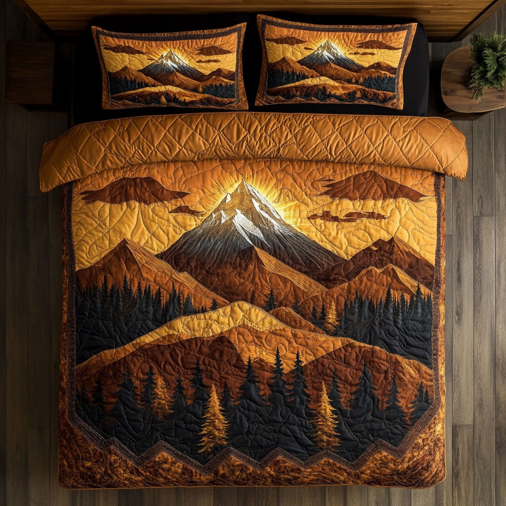 Starlit Serenity Mountain WN1208076CL Duvet Cover Set