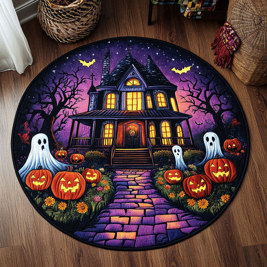 Gravelight Grove WJ0608051CL Quilted Round Mat
