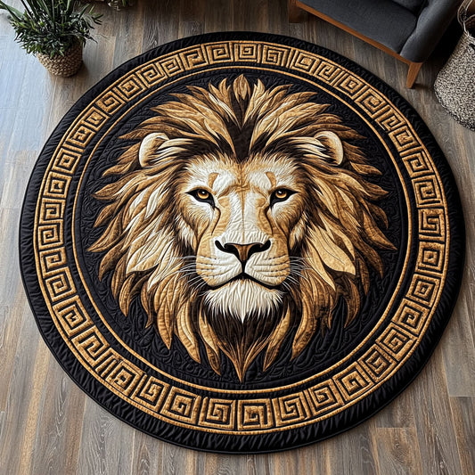 Majestic Lion CW2608007CL Quilted Round Mat
