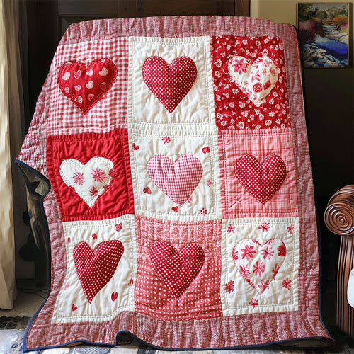 Hearts Collection WY1202105CL Quilt