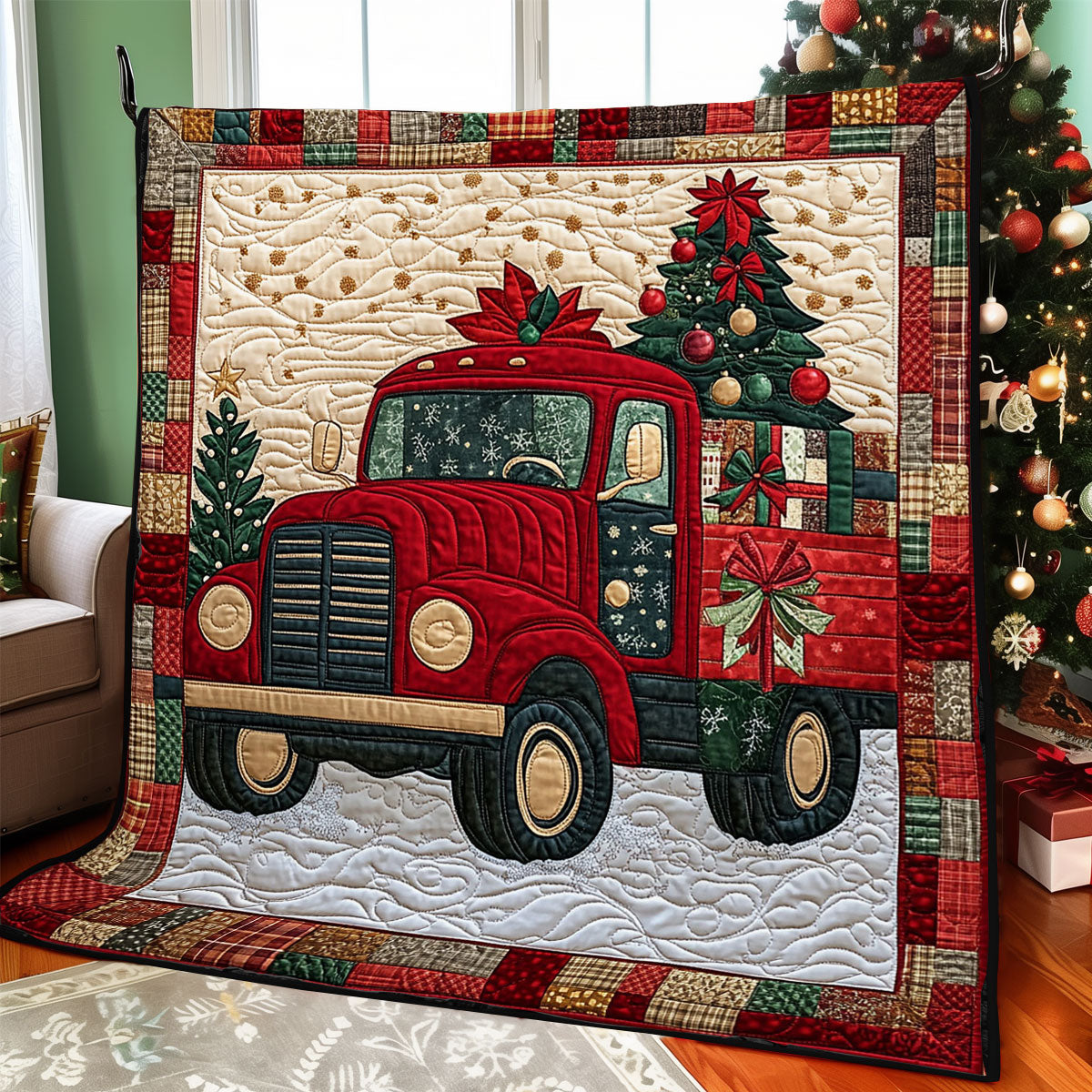 Holiday Haul CP1111076CL Quilt