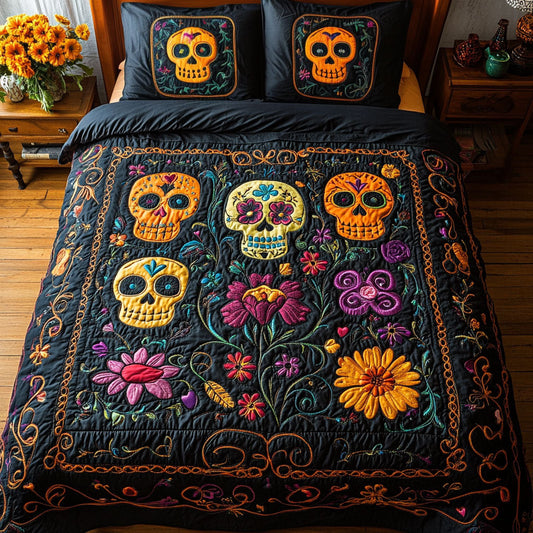 Sugar Skull Garden WY2208072CL Duvet Cover Set