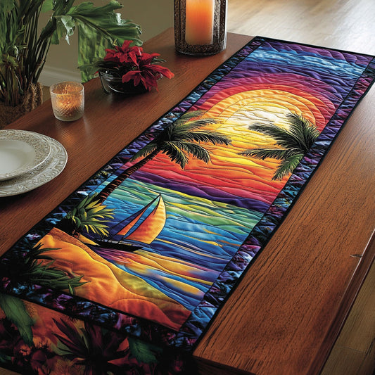 Sail Dream CW2205394CL Quilted Table Runner