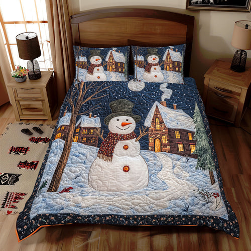 Snowman Night WX0312050CL Duvet Cover Set