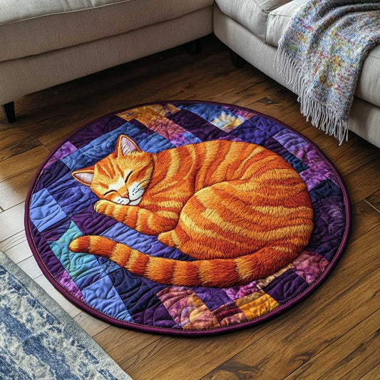 Cozy Cat WN1903070CL Quilted Round Mat