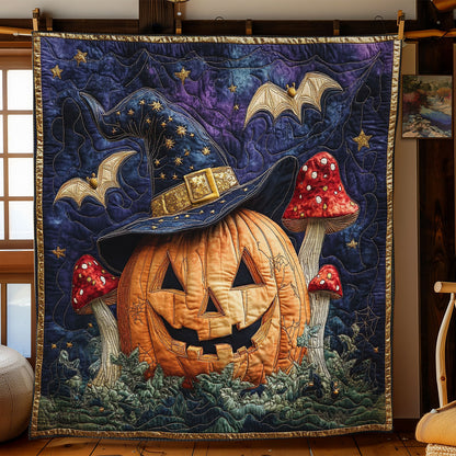 Mystic Pumpkin Witch CW2407061CL Quilt