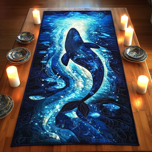 Blue Whale CW1805031CL Quilted Table Runner