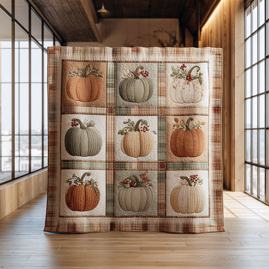 Pumpkin Ember Glow CW0808070CL Quilt