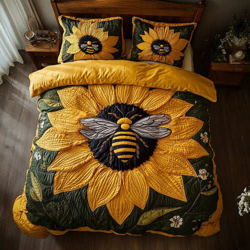 Sunflower Bee CP1406022CL Duvet Cover Set