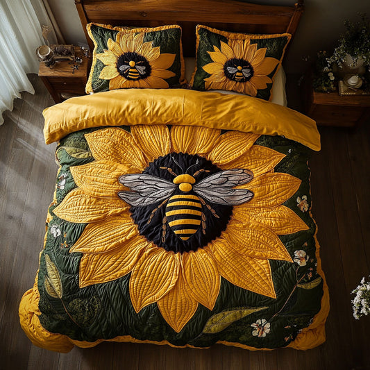 Sunflower Bee CP1406022CL Duvet Cover Set