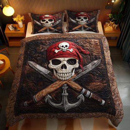 Pirate’s Mark Skull WN2301075CL Duvet Cover Set