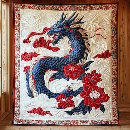 Mystic Dragon Peony CW1807037CL Quilt