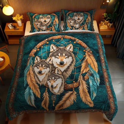 Wolf Spirit Dreamcatcher WN2401063CL Duvet Cover Set